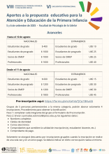 Aranceles de las VIII Jornadas
