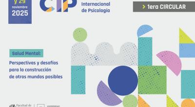 Afiche del Tercer Congreso Internacional de Psicología a celebrarse los días 27, 28 y 29 de noviembre de 2025 en Montevideo, Uruguay