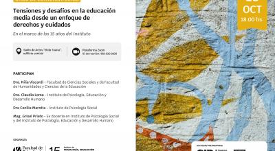 Invitación al último conversatorio del IPEDH